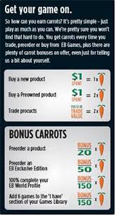 Keep The Stick Eb Games Earns Customer Loyalty With Carrots