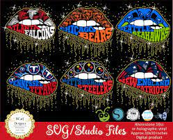 Download Lllá…lips Nfl Teams Bundle Bgartdesigner Cricut And Silhouette Designs