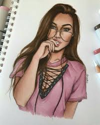 Pinterest Write Black Desenho De Cabelo Desenhos De Moda Foto De Capa Tumblr