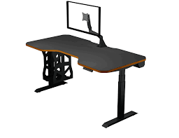 No matter if it's the workplace or the classroom, productivity begins with the right desk or workstation. Pc Gaming Desk The Leetdesk Height Adjustable Customizable