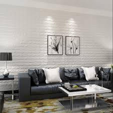 Mortar is a clean white brick wallpaper mural that's a favorite for all the minimalists out there. Pin By Ava Poulin On Jason Apt In 2021 Brick Wallpaper Living Room Brick Wall Living Room Living Room Restaurant
