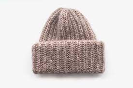 Hat In English Rib Knitting Pattern Mirella Moments