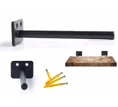 Heavy duty extra long floating shelf support brackets. Invisible Heavy Duty Black Powder Coated Steel Floating Shelf Brackets Suitable For Hidden Floating Shelves Buy Floating Shelf Bracket Heavy Duty Brackets Floating Shelves Product On Alibaba Com