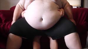 Superchub belly play and body worship