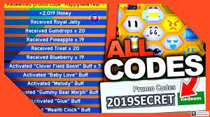 Aug 20, 2021 · to redeem promo codes in roblox bee swarm simulator, click on the cogwheel icon on the screen's top left. 50 Roblox Bee Swarm Simulator Codes 30 August 2021 R6nationals