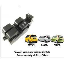 Jadi perkara pertama yang perlu dilakukan sebelum kerja. Perodua Myvi Viva Alza Suis Power Window Suis Cermin Tingkap Main Switch Power Window 4 Door No Auto Shopee Malaysia