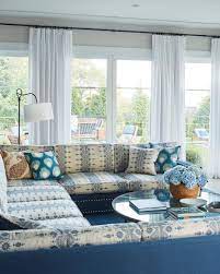 The ultimate combination of texture and pattern, grasscloth wall coverings add so much to a space. Peter Dunham Textiles On Instagram Worry Free Family Room By Peterdunhamdesign With Our Indoor Outdoor Car Family Room Interior Design Magazine Peter Dunham