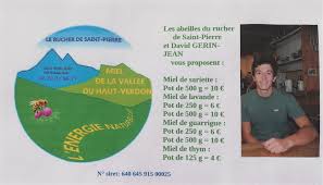 David Gerin-Jean apiculteur sur Beauvezer.