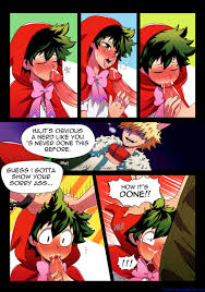 Rule 34 - 2boys Bakugou Katsuki Blonde Hair Blowjob Blushing Cherrypicmilk  Comic Crossdressing Crossdressing Male Deepthroat Dialogue English Text  Erect Penis Fellatio Flushed Flushed Face Forced Deepthroat Forced Oral  Forest Freckles Gay