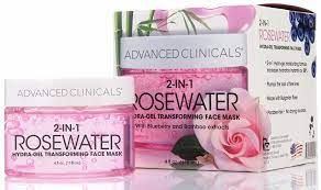 Acne scars makes beautiful face look unhealthy and it takes lot of time to get rid away from your face. Advanced Clinicals Rosewater Overnight Gel Mask Cools And Moisturizes Your Skin With Rosewater Aloe Vera Overnight Face Mask Acne Face Mask Natural Face Mask