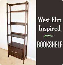 Look on pinterest for examples until you can narrow down the look and style you want to copy. Mid Century Bookshelf Building Plans Knockoffdecor Com
