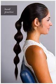 Pretty Simple Banded Ponytail Cute Simple Hairstyles Hairstyle Hair Styles