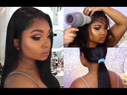 360 Lace Wigs 180% Density Full Lace Human Hair Wigs 7A Brazilian Hair  Silky Straight Human Hair Wigs