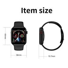 New W34 Bluetooth Smart Watch Series 4 Gps 44mm Pedometer Sedentary Reminder Sleep Monitor Remote Camera Compati Smart Watch Sedentary Reminder Remote Camera