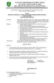 Contoh sk panitia unbk smp, sma, sekolah menengah kejuruan 2020. Doc Sk Panitia Unbk Is Abidin Academia Edu