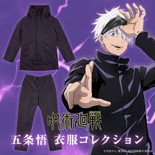 Jujutsu Kaisen” With this, you'll also become “Gojou Satoru”! Reproduce the  silhouette with the clothes top and bottom set | Anime Anime Global