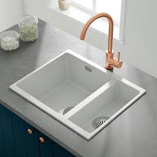 This kitchen sink will be functional enough to increase your comfort and. Vellamo Terra 1 5 Bowl Granite Composite Inset Undermount Kitchen Sink Waste Kit 555 X 460mm Tap Warehouse