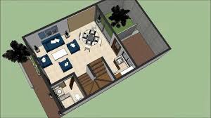 Planos Gratis Casa Moderna 2 Pisos 6 00 M X 9 00 M Parte 1 Youtube