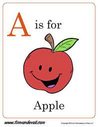 This apple coloring page features a picture of an apple to color for back to school. A Is For Apple Letter A Coloring Page Pdf Apple Letters Letter A Coloring Pages Kids Handwriting Practice
