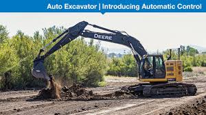 There are many other attachments for excavators that can take the place of the digging bucket to. X 53x Auto Excavator Introducing Automatic Control Youtube