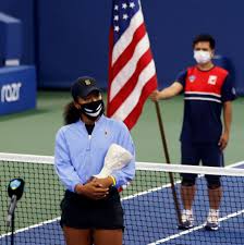 Osaka came prepared with seven face masks to wear—one for each round of the u.s. How Putting On A Mask Raised Naomi Osaka S Voice The New York Times