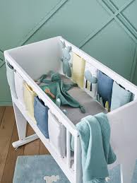 C'est le cadeau de naissance parfait, il aura une place idéale dans votre liste de naissance. Vertbaudet Baby Bettumrandung Fruhlingsregen In Grun