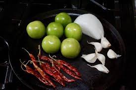 Check spelling or type a new query. Roasted Tomatillo Salsa With Chile De Arbol Everyday Latina