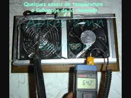 Best mise en place des rails et montants pour de la hotte with isolation. Air Chaud Montage D Un Extracteur Sur Ma Cheminee Avec Insert Fabrication Maison Youtube