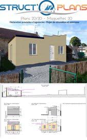 Struct O Plans Declaration Prealable Cagnoncles Projet De Renovation Et Extension Permis De Construire Batiment Construire