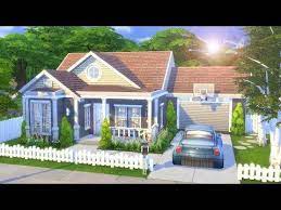 Simple Family Home The Sims 4 Speed Build Youtube Sims 4 House Design Sims 4 House Sims 4 Family House