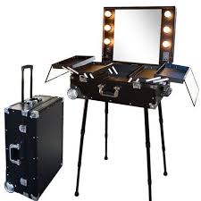 valise studio make up trolley table de maquillage ampoul https www amazon fr dp b00s5urwrq ref cm valise de maquillage table maquillage valise maquillage