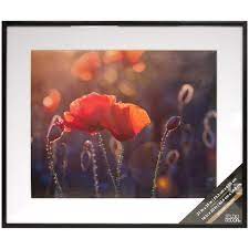 Discover dozens of ways to make your photos go further with personalized gifts, home décor, and more with michaels fantastic photo gifts' printing service. Black Thin Frame With Mat Gallery By Studio Decor Michaels