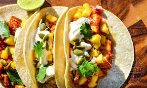 Transfer the tilapia and shrimp to a rimmed baking. Yucatecan Fish Tacos With Green Peach Salsa