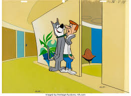 Jetson is a fictional character from the animated television series the jetsons. The Jetsons George Jetson And Astro Production Cel And Master Lot 94543 Heritage Auctions