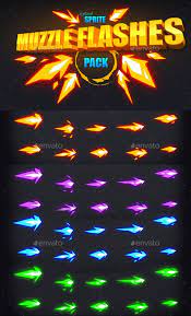 Sprite Muzzle Flashes Sprites Game Assets Sprite Pixel Animation Flash Animation