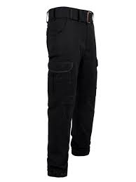 De stroker cargo pants, geïnspireerd op de amerikaanse luchtmacht, zijn speciaal ontworpen voor het rijden op motorfietsen. John Doe Regular Cargo Pants Black L36 W36 Real De