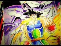 رسم غوكو و فريزر من إنمي دراغون بول アニメドラゴンボールから描く悟空フレイザー youtube drawings art anime