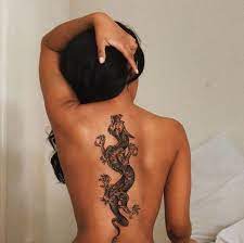 The chinese dragon shows the meaning of wisdom, goodwill, and good luck. The Meaing Of Dragon Tattoos On Women Men The Skull And Sword