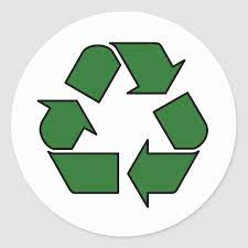 Reduce, reuse and recycle (3r) environmental friendly practices with waste management! Reduce Reuse Recycle Logo Symbol Arrow 3r Classic Round Sticker Zazzle Com In 2021 Recycle Logo Reuse Recycle Recycling