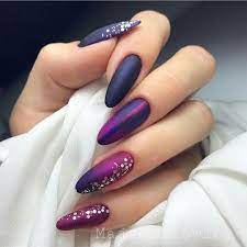 Manikur Kormok Formatervek Mk Vk Mauve Nails Nail Art Ombre Matte Acrylic Nails