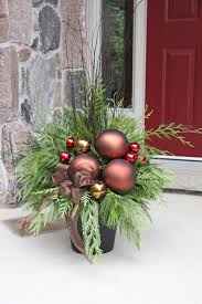 Outdoor Christmas Planter Weihnachten Dekoration Weihnachtsdekoration Deko Weihnachten