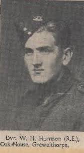 Thanks to Chris I'Anson for sending me these photos from a 1941 newspaper.  Men from Grewelthorpe serving in the forces WW2. Jack & Stanley Denton and  W.H.Harrison [I think William] all lived