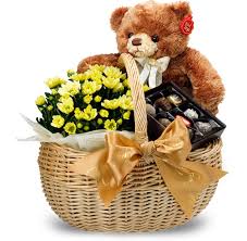 European delivery orders are sent by airmail/international signed for which requires a receiving signature. Valentine S Day Teddy Bear Flowers Gift Basket Regency Hampers