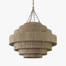 Everly Abaca Rope Pendant Shop Palecek Lighting Lighting Farmhouse Lighting Coastal Chandelier