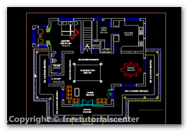 Pin By Mohamed Mabo On Architecture Villa Plan Autocad Villa