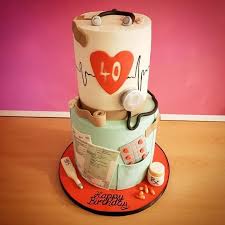 Medical Doctor Nurse Cake