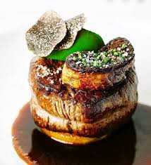 Beautiful Seared Wagu Steak With Foie Gras Stack Wagyu Beef Gourmet Burgers Foie Gras