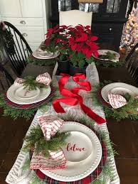 Christmas Table Setting Ideas Hip Humble Style Holiday Table Decorations Christmas Table Settings Christmas Table