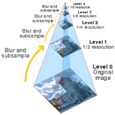 Detected blobs are represented using spatial and geometrical features which are used to train a classifier. Pyramid Image Processing Wikipedia