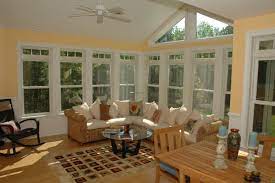 A 3 Season Room Is A Great Place To Hang Out With Guests In The Spring Summer And Fall Alike It Allows E Sunroom Decorating Sunroom Designs Three Season Room